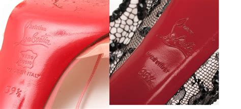 real vs fake christian louboutin shoes|christian louboutin vero cuoio.